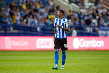 Marvin Johnson #18 of Sheffield Wednesday during the Sky Bet League 1 match Sheffield Wednesday vs Barnsley at Hillsborough, Sheffield, United Kingdom, 3rd September 202