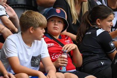 a young Hull KR during the Betfred Super League match Hull FC vs Hull KR at MKM Stadium, Hull, United Kingdom, 3rd September 202