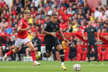 Marcus Tavernier #16 of Bournemouth runs with the ball during the Premier League match Nottingham Forest vs Bournemouth at City Ground, Nottingham, United Kingdom, 3rd September 202
