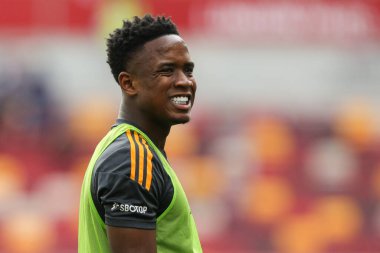 Luis Sinisterra #23 of Leeds United during the Premier League match Brentford vs Leeds United at Brentford Community Stadium, London, United Kingdom, 3rd September 202