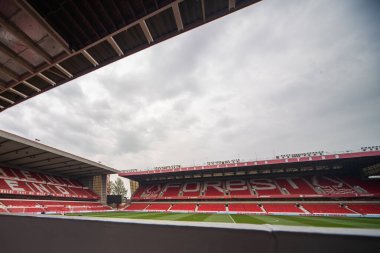A general view of The City Ground during the Premier League match Nottingham Forest vs Bournemouth at City Ground, Nottingham, United Kingdom, 3rd September 202
