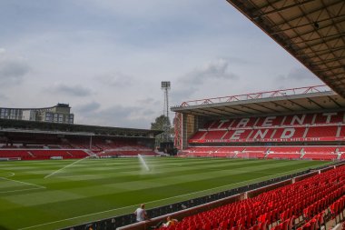 General view inside of The City Ground, home of Nottingham Forest ahead of the Premier League match Nottingham Forest vs Bournemouth at City Ground, Nottingham, United Kingdom, 3rd September 202