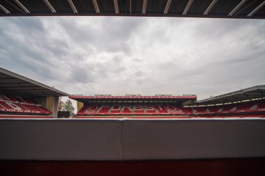 A general view of The City Ground during the Premier League match Nottingham Forest vs Bournemouth at City Ground, Nottingham, United Kingdom, 3rd September 202