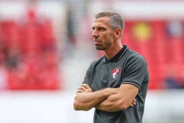 Gary O'Neil caretaker manager of Bournemouth during the pre-game warm up ahead of the Premier League match Nottingham Forest vs Bournemouth at City Ground, Nottingham, United Kingdom, 3rd September 202
