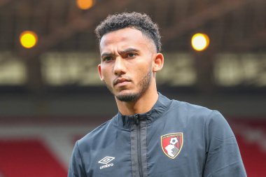 Lloyd Kelly #5 of Bournemouth arrives at the game ahead of the Premier League match Nottingham Forest vs Bournemouth at City Ground, Nottingham, United Kingdom, 3rd September 202