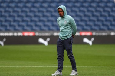 Grady Diangana #11 of West Bromwich Albion arrives at the game ahead of the Sky Bet Championship match West Bromwich Albion vs Burnley at The Hawthorns, West Bromwich, United Kingdom, 2nd September 202