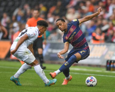 Chris Willock #7 of QPR in action during the game during the Sky Bet Championship match Swansea City vs Queens Park Rangers at Swansea.com Stadium, Swansea, United Kingdom, 3rd September 202