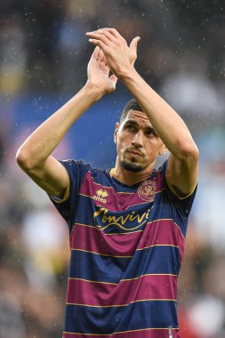 Leon Balogun #26 of QPR Applauds the travelling supporters during the Sky Bet Championship match Swansea City vs Queens Park Rangers at Swansea.com Stadium, Swansea, United Kingdom, 3rd September 202
