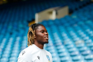 Alex Mighten #45 of Sheffield Wednesday arrives for the Sky Bet League 1 match Sheffield Wednesday vs Barnsley at Hillsborough, Sheffield, United Kingdom, 3rd September 202