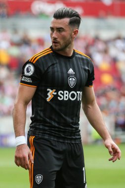 Jack Harrison #11 of Leeds United during the Premier League match Brentford vs Leeds United at Brentford Community Stadium, London, United Kingdom, 3rd September 202