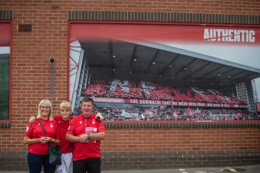 A general view of Forest fans before the Premier League match Nottingham Forest vs Bournemouth at City Ground, Nottingham, United Kingdom, 3rd September 202