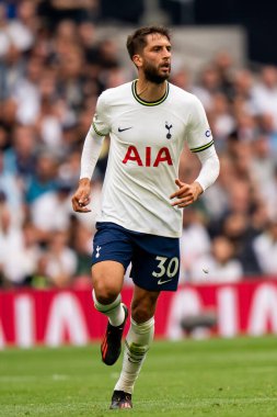 Rodrigo Bentancur #30 of Tottenham Hotspur during the Premier League match Tottenham Hotspur vs Fulham at Tottenham Hotspur Stadium, London, United Kingdom, 3rd September 202
