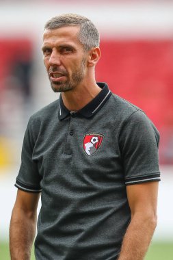 Gary O'Neil caretaker manager of Bournemouth during the pre-game warm up ahead of the Premier League match Nottingham Forest vs Bournemouth at City Ground, Nottingham, United Kingdom, 3rd September 202