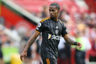 Crysencio Summerville #10 of Leeds United during the Premier League match Brentford vs Leeds United at Brentford Community Stadium, London, United Kingdom, 3rd September 202