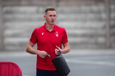 Dean Henderson #1 of Nottingham Forest arrives before the Premier League match Nottingham Forest vs Bournemouth at City Ground, Nottingham, United Kingdom, 3rd September 202