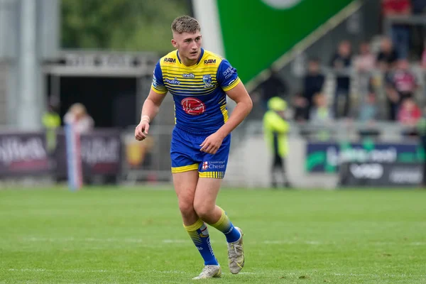 Tom Whitehead #31 of Warrington Wolves during the Betfred Super League match Salford Red Devils vs Warrington Wolves at AJ Bell Stadium, Eccles, United Kingdom, 3rd September 202