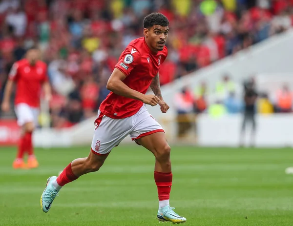 Morgan Gibbs-White #10 of Nottingham Forest during the Premier League match Nottingham Forest vs Bournemouth at City Ground, Nottingham, United Kingdom, 3rd September 202