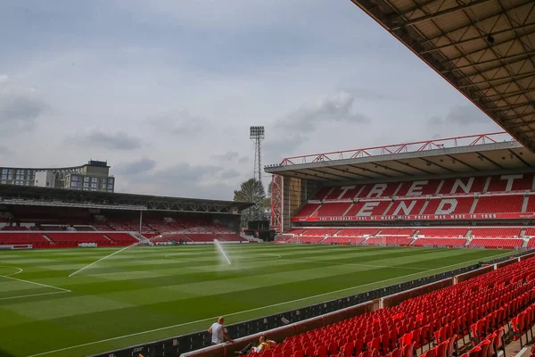 General View City Ground Home Nottingham Forest Ahead Premier League — 스톡 사진