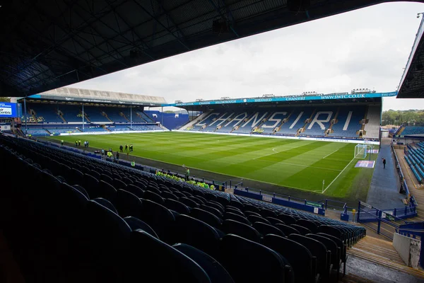 General interior view of Hillsborough Stadium, Home Stadium of Sheffield Wednesday before the Sky Bet League 1 match Sheffield Wednesday vs Barnsley at Hillsborough, Sheffield, United Kingdom, 3rd September 202