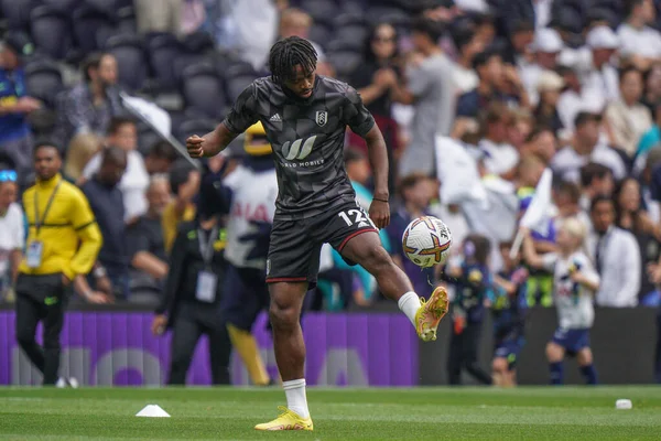 Nathaniel Chalobah Fulham Pre Game Warmup Premier League Match Tottenham — 스톡 사진