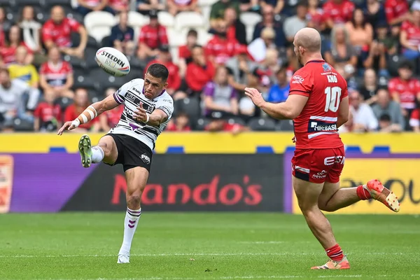 Smith Hull Kicks Ahead Betfred Super League Match Hull Hull — 스톡 사진