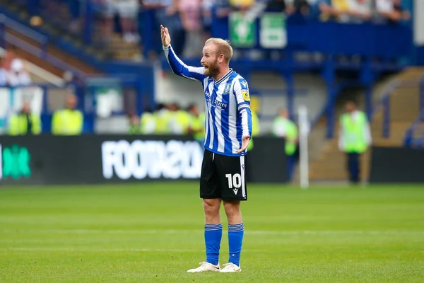 Barry Bannan #10 of Sheffield Wednesday during the Sky Bet League 1 match Sheffield Wednesday vs Barnsley at Hillsborough, Sheffield, United Kingdom, 3rd September 202