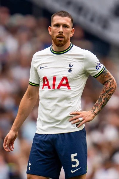 Pierre Emile Hjbjerg Tottenham Hotspur Premier League Match Tottenham Hotspur — стокове фото