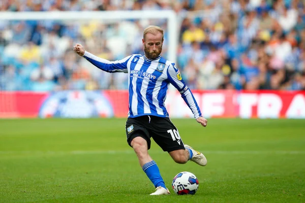 Barry Bannan #10 of Sheffield Wednesday during the Sky Bet League 1 match Sheffield Wednesday vs Barnsley at Hillsborough, Sheffield, United Kingdom, 3rd September 202
