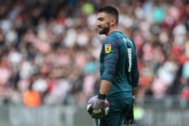 Matt Ingram #1 of Hull City during the Sky Bet Championship match Hull City vs Sheffield United at MKM Stadium, Hull, United Kingdom, 4th September 202