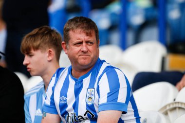 Fan of Huddersfield Town during the Sky Bet Championship match Huddersfield Town vs Blackpool at John Smith's Stadium, Huddersfield, United Kingdom, 4th September 202