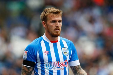 Danny Ward #25 of Huddersfield Town during the Sky Bet Championship match Huddersfield Town vs Blackpool at John Smith's Stadium, Huddersfield, United Kingdom, 4th September 202