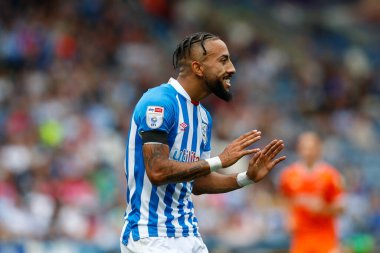Sorba Thomas #7 of Huddersfield Town during the Sky Bet Championship match Huddersfield Town vs Blackpool at John Smith's Stadium, Huddersfield, United Kingdom, 4th September 202