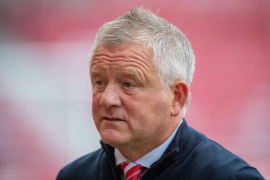 Chris Wilder manager of Middlesbrough during the pre match pitch inspection ahead of the Sky Bet Championship match Middlesbrough vs Sunderland at Riverside Stadium, Middlesbrough, United Kingdom, 5th September 202