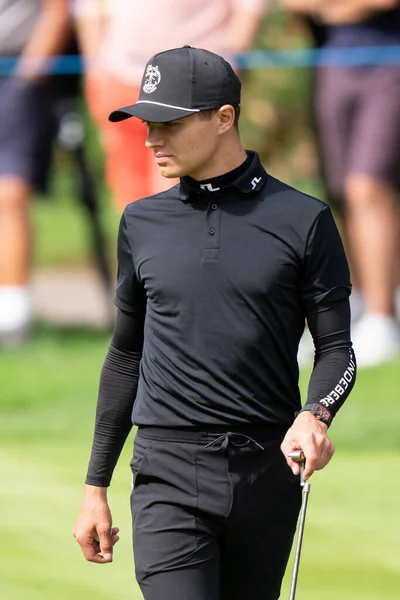 Lando Norris Durante Bmw Pga Championship 2022 Celebrity Pro Wentworth — Fotografia de Stock