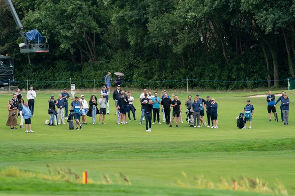 John Terry 18Th Fairway Durante Bmw Pga Championship 2022 Celebrity — Fotografia de Stock