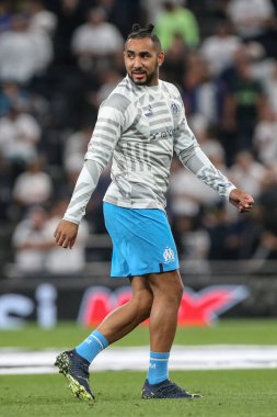 Marsilya 'dan Dimitri Payet # 10 UEFA Şampiyonlar Ligi karşılaşmasında Tottenham Hotspur Marsilya' ya karşı Tottenham Hotspur Stadyumu, Londra, İngiltere, 7 Eylül 202