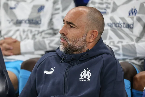 UEFA Şampiyonlar Ligi maçında Igor Tudor teknik direktörü Tottenham Hotspur Marsilya 'ya karşı Tottenham Hotspur Stadyumu, Londra, İngiltere, 7 Eylül 202