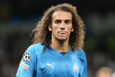 Marsilyalı Matto Guendouzi # 6 UEFA Şampiyonlar Ligi maçında Tottenham Hotspur Marsilya 'ya karşı Tottenham Hotspur Stadyumu, Londra, İngiltere, 7 Eylül 2022