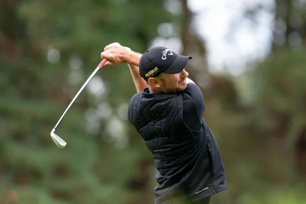 Chris Wood Eng Tee Tijdens Het Bmw Pga Championship 2022 — Stockfoto