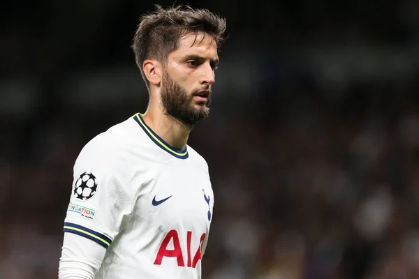 Rodrigo Bentancur Tottenham Hotspur Κατά Διάρκεια Του Αγώνα Uefa Champions — Φωτογραφία Αρχείου