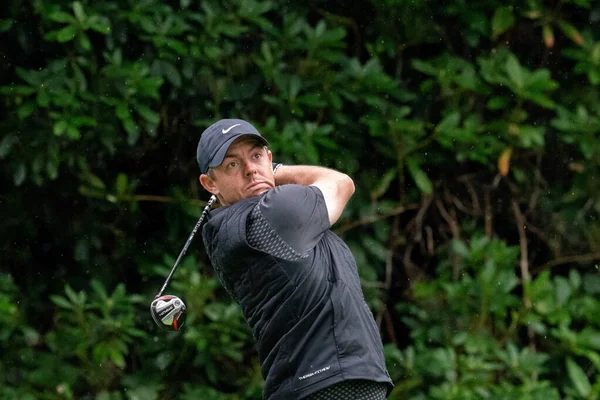 Rory Mcelroy Nir 7Th Tee Durante Bmw Pga Championship 2022 — Fotografia de Stock