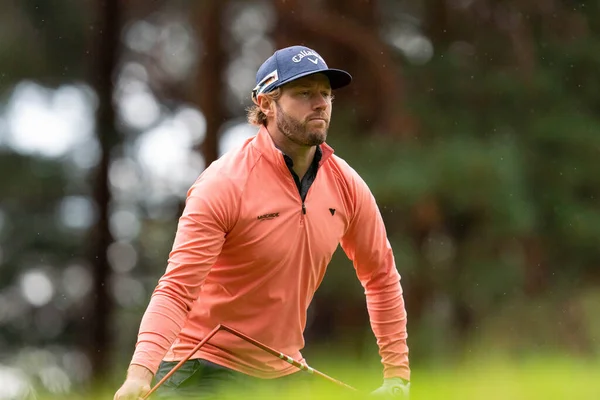 Kalle Samooja Fin Tee Bmw Pga Championship 2022 Első Napján — Stock Fotó