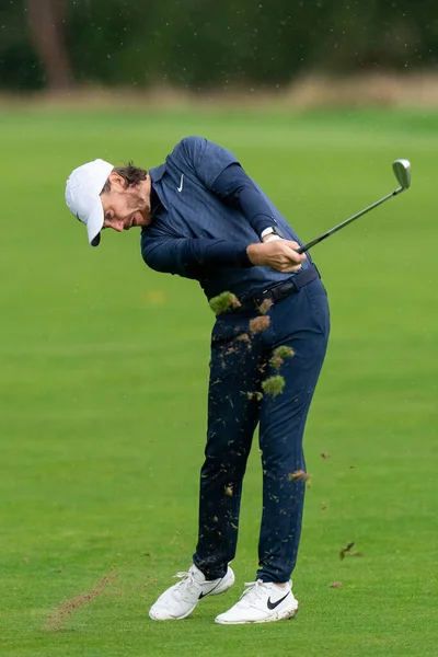 Tommy Fleetwood Eng Fairway Bmw Pga Championship 2022 Dag Wentworth — Stockfoto