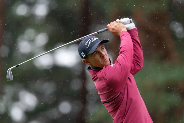 Grant Forrest Sco 8Th Tee Durante Bmw Pga Championship 2022 — Fotografia de Stock