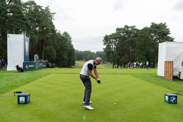 Андреа Паван Ita Приз Під Час Чемпіонату Bmw Pga 2022 — стокове фото