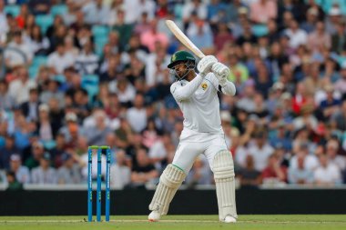 Güney Afrikalı Khaya Zondo, 10 Eylül 202 'de Kia Oval, Londra, Birleşik Krallık' ta 5 İngiltere 'nin 3.