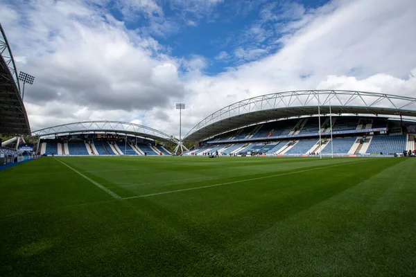 Algemeen Zicht Het John Smith Stadium Voor Betfred Super League — Stockfoto