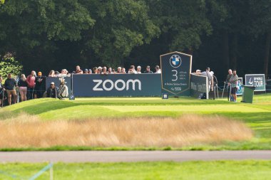BMW PGA Şampiyonası 'nın 3. vuruşu. Wentworth Club, Virginia Water, Birleşik Krallık, 10 Eylül 202.