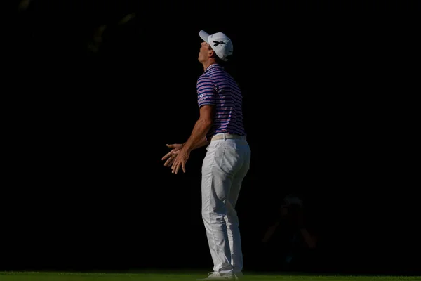 Billy Horschel Eua Joga Seu Putter Durante Bmw Pga Championship — Fotografia de Stock