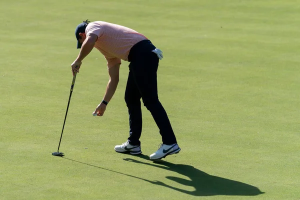 Rory Mcelroy Eng 14º Green Durante Bmw Pga Championship 2022 — Foto de Stock